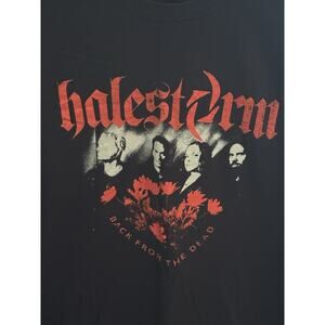 M&O Halestorm Band Back From The Dead Unisex Shirt Cotton Adult XL